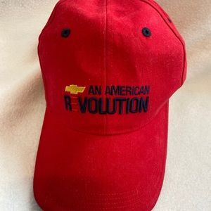 Chevy Logo American Revolution Red Hat Truck Impala Racing Sport